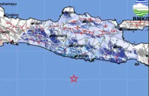 Gempa Bumi Magnitudo 5,5 Mengguncang Kabupaten Pacitan