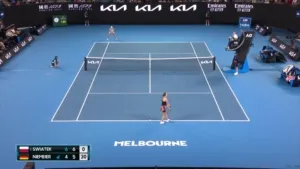 Iga Swiatek vs Yue Yuan di Australian Open 2026