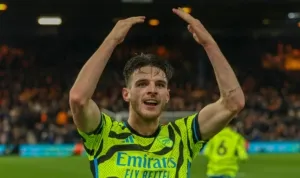Arsenal, Liga Inggris, Declan Rice