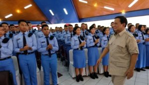 Presiden Prabowo ,SMA Taruna Nusantara Malang