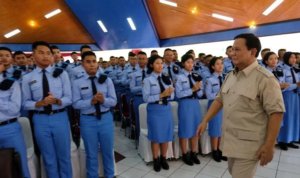 Presiden Prabowo ,SMA Taruna Nusantara Malang
