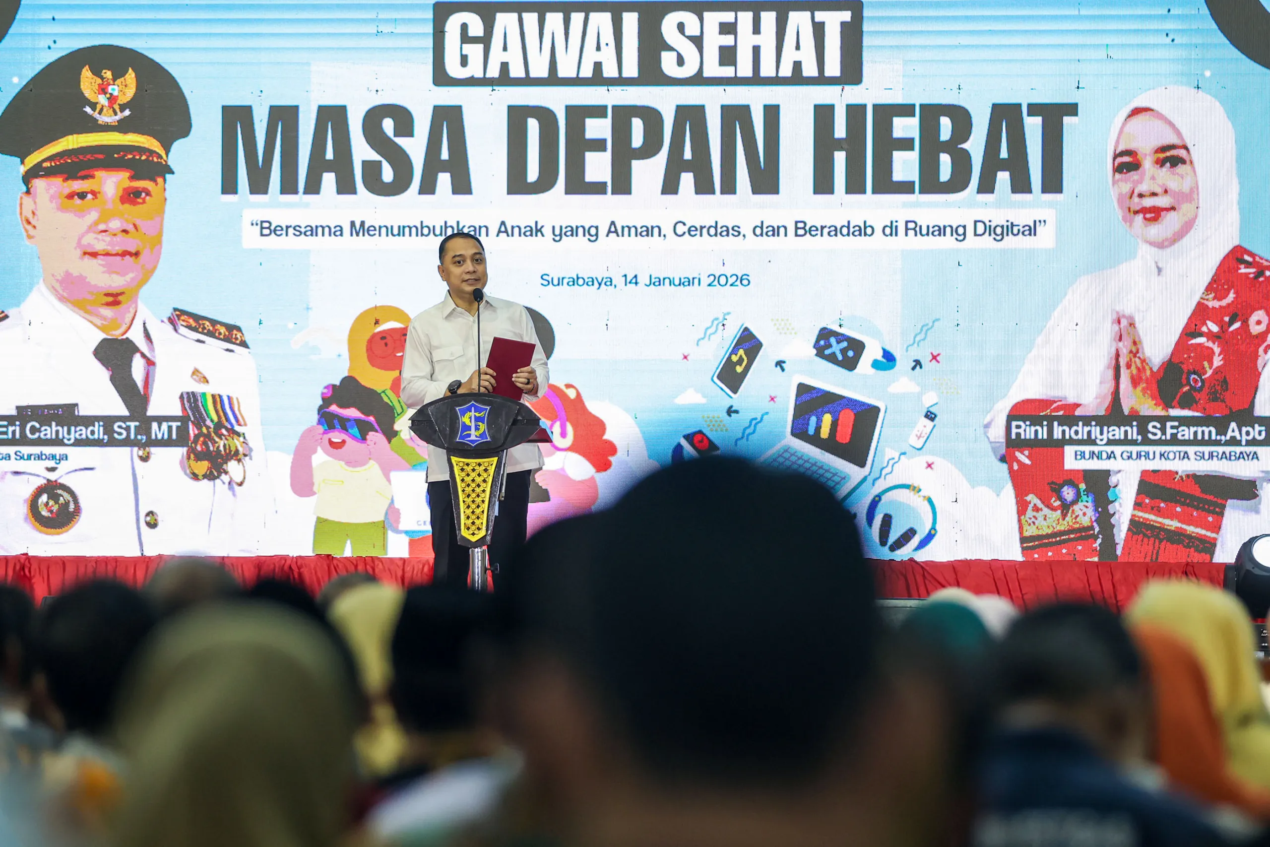 Pemkot Surabaya Perketat Penggunaan HP Anak demi Tangkal Konten Berbahaya