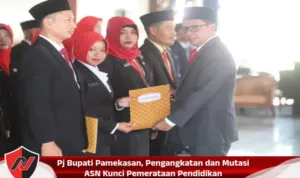 Pj Bupati Pamekasan Pengangkatan dan Mutasi ASN Kunci Pemerataan Pendidikan