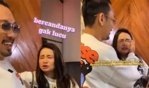 Prank Denny Sumargo Bikin Istrinya Olivia Allan Menangis di Momen Ultah ke 2 Pernikahan