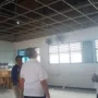 SMPN 60 Surabaya: Plafon Kelas Runtuh, Siswa Aman