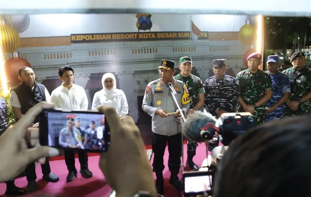 Kapolda Jatim Pastikan Malam Pergantian Tahun Aman dan Kondusif