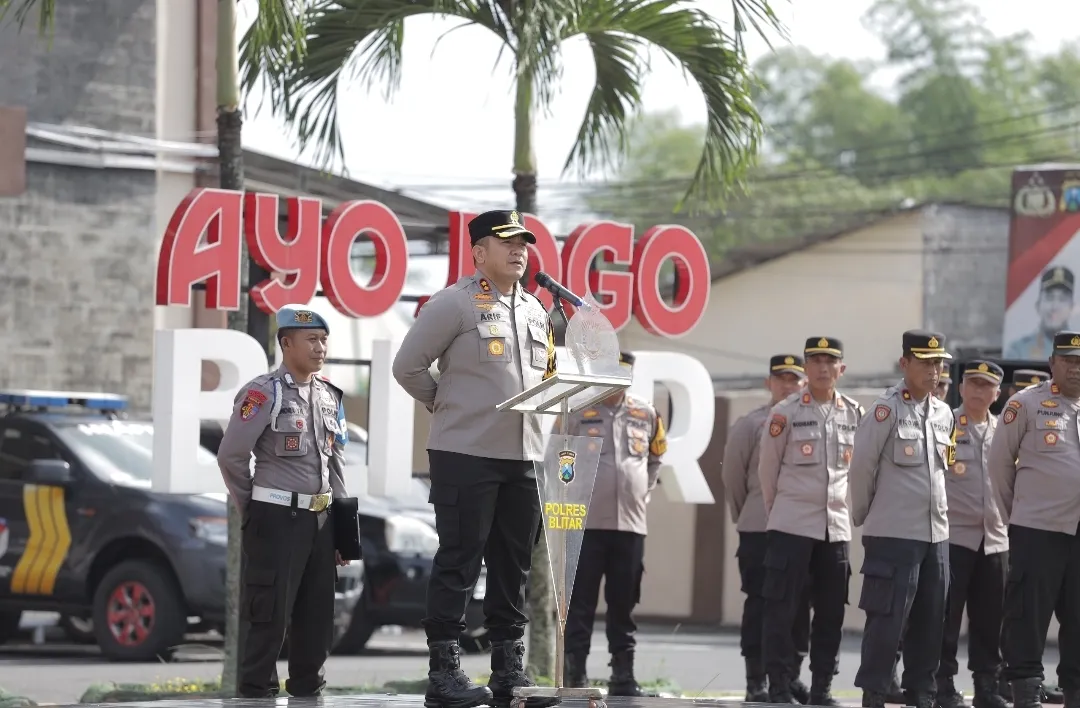 Polres Blitar Masuk 55 Satuan Kerja Polri Berpredikat WBK Tahun 2025