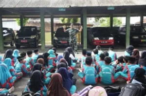 Belajar di Markas TNI, Siswa MI Thoriqul Huda Kenal Dunia Militer Sejak Dini