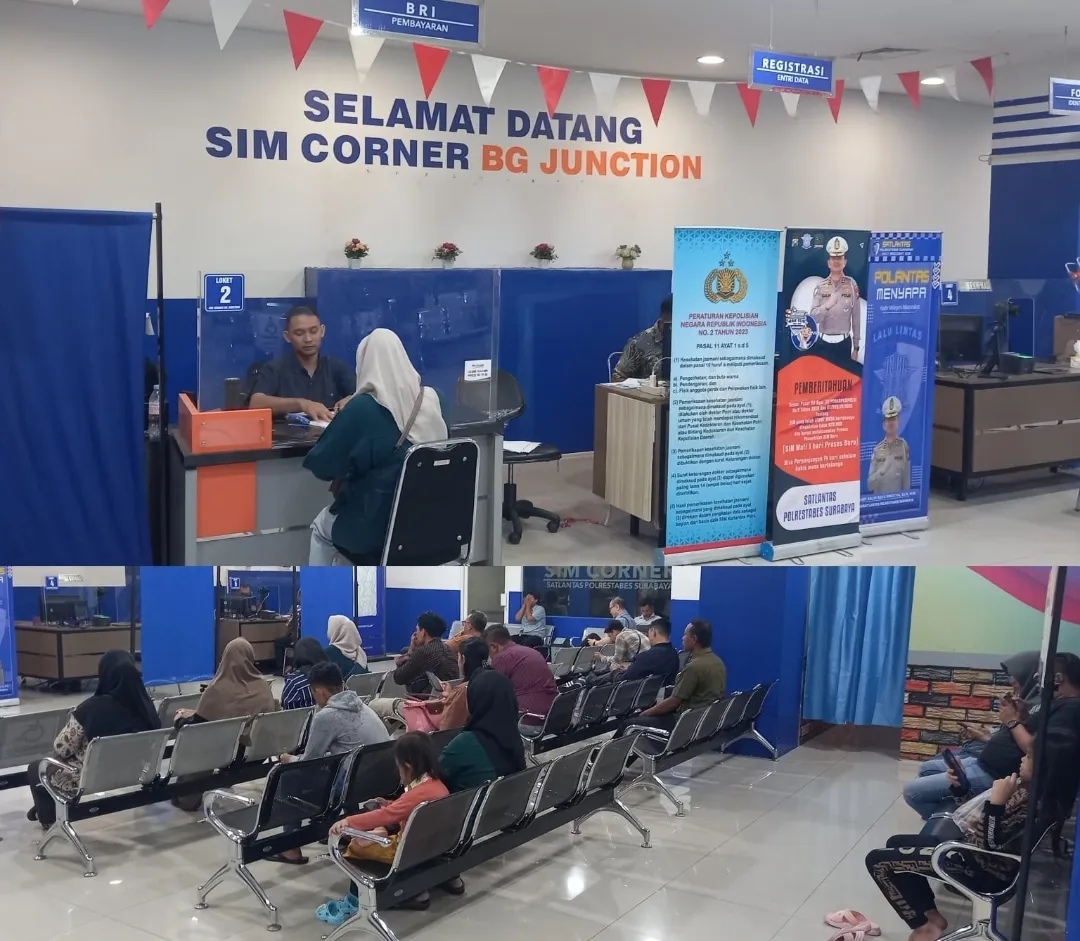 AKP Tri Arda Meidiansyah, S.TR.K, Sik : SIM Corner Polrestabes Surabaya Bentuk Komitmen Layanan Publik Efisien Bagi Warga Kota