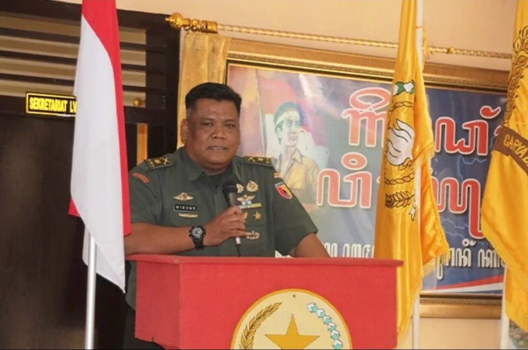 Pererat Ikatan Keluarga Besar TNI, Kasdim 0806/Trenggalek Silaturahmi ke Veteran