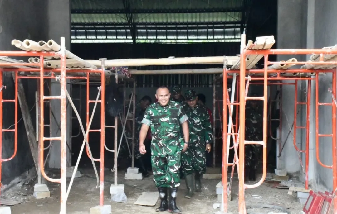 Danrem Untoro Tinjau KDKMP Sidoharjo, Progres Tertinggi di Pacitan Capai 68,5 Persen