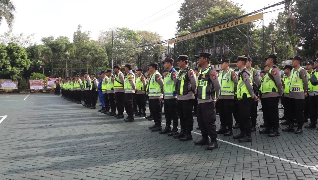 Polres Malang Siagakan 650 Personel Amankan Kunjungan Presiden Prabowo ke Pagak
