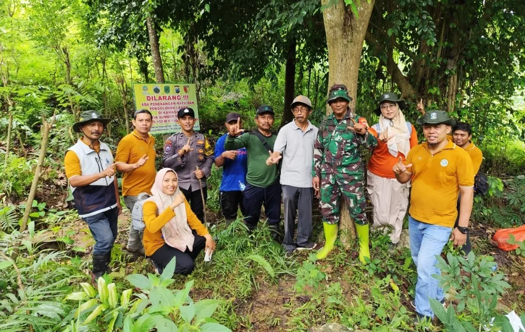 TNI-Polri dan Perhutani Bersinergi Jaga Hutan Lindung di Trenggalek
