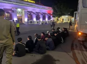 Polrestabes Surabaya Amankan 18 Pemuda Diduga Terlibat Bentrok Antar Perguruan Silat di Kedungdoro