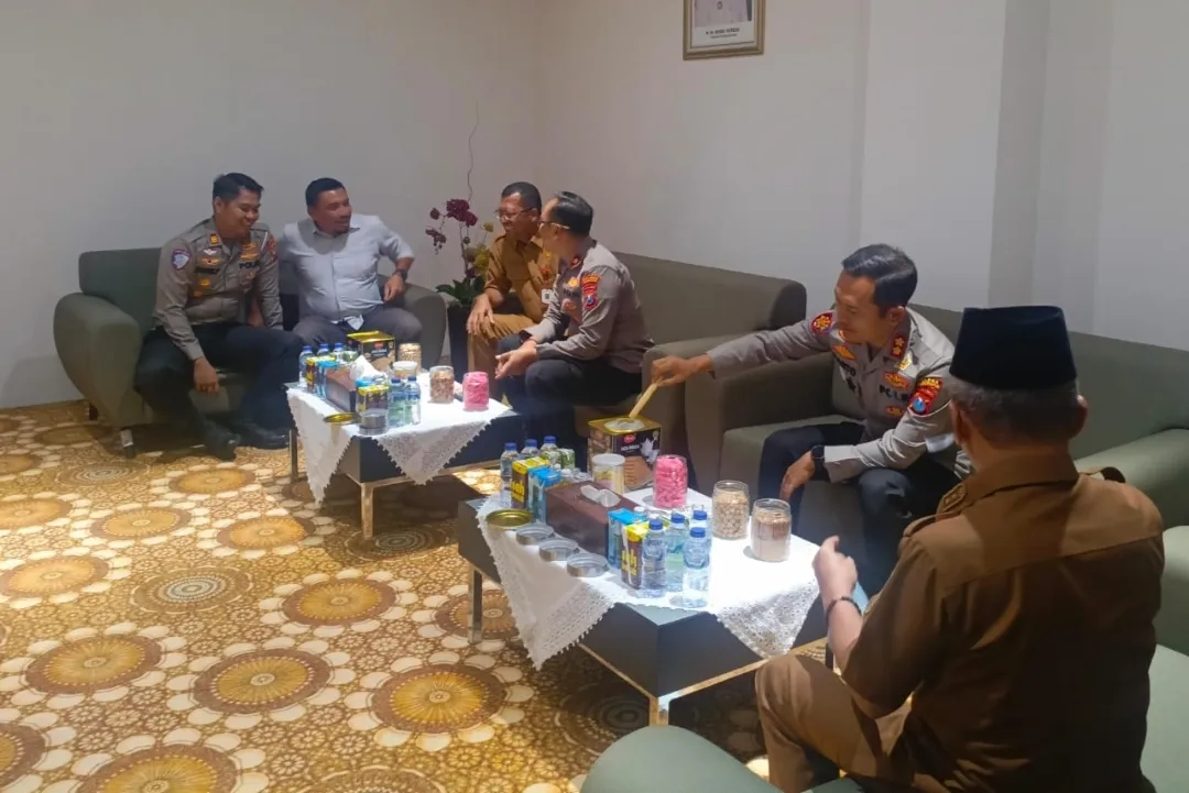 Temui Wakil Bupati, Kapolres Pasuruan Bangun Koordinasi Keamanan Daerah