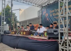 Kapolres Pasuruan Hadiri Manaqib Dzikrul Ghofilin bersama Ribuan Jamaah
