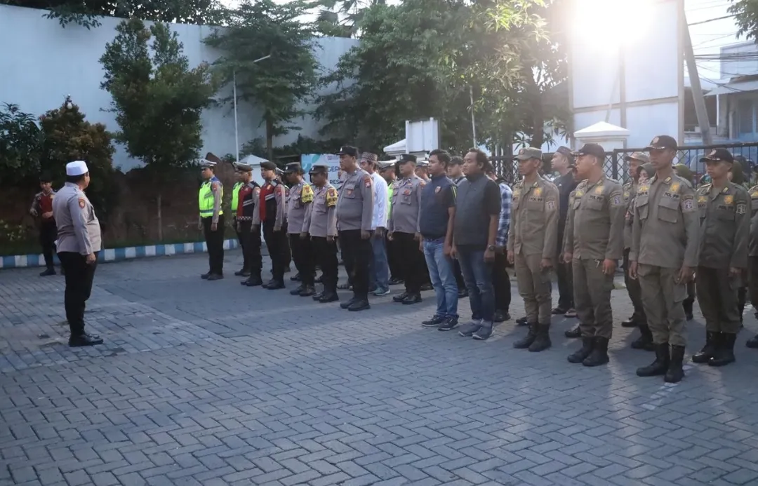 Pengamanan Ketat Polres Tanjung Perak, Haul Akbar Ponpes Al-Fitrah Surabaya Berjalan Aman dan Khidmat