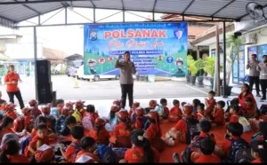 Polisi Sahabat Anak : Polres Madiun Edukasi Tertib Lalin Sejak Dini