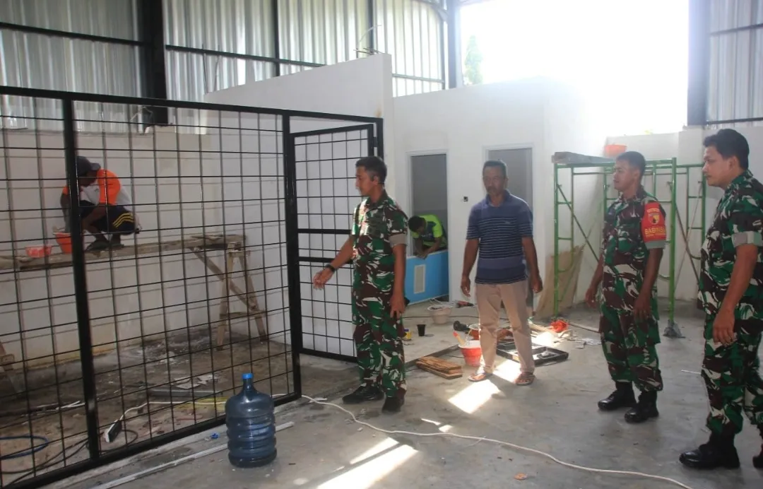 Dandim 0806/Trenggalek Pastikan Progres Koperasi Desa Merah Putih di Ngepeh