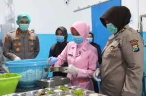 Kapolres Probolinggo Kota Tinjau Dapur SPPG Tongas, Pastikan Kesiapan MBG