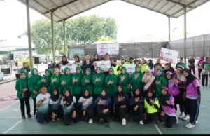 Pangdam V/Brawijaya Hadiri Penutupan Lomba Tenis Lapangan HUT Persit KCK Ke-80