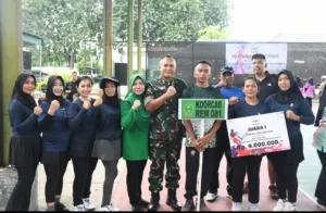 Menang Dramatis di Partai Final, Tim Tenis Persit Koorcab Rem 081 Juara