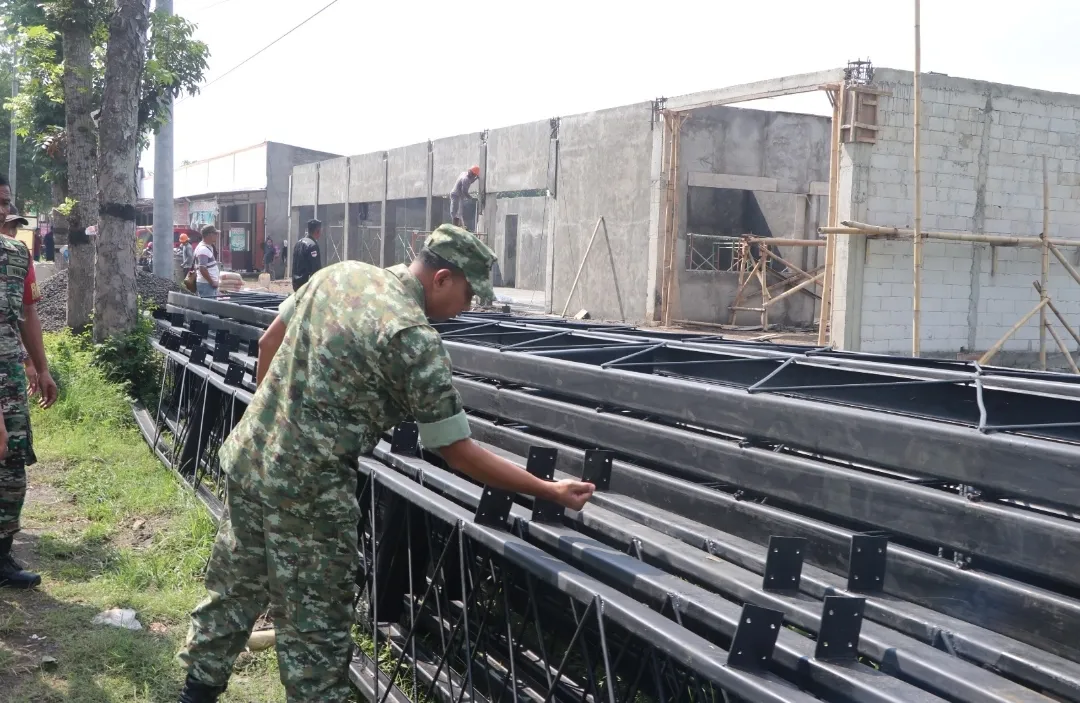 Pulosari–Bangoan Jadi Contoh, Dandim Tulungagung Cek Titik KDKMP Lainnya