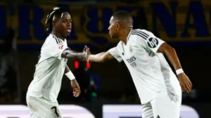 Kylian Mbappe, Vinicius Jr, Real Madrid