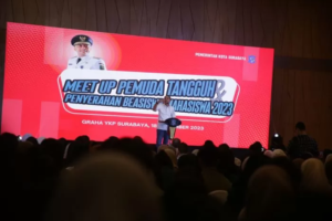 Wali Kota Surabaya Evaluasi Beasiswa Pemuda Tangguh