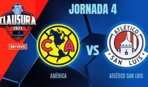 Liga MX Clausura 2026, América , Atlético de San Luis