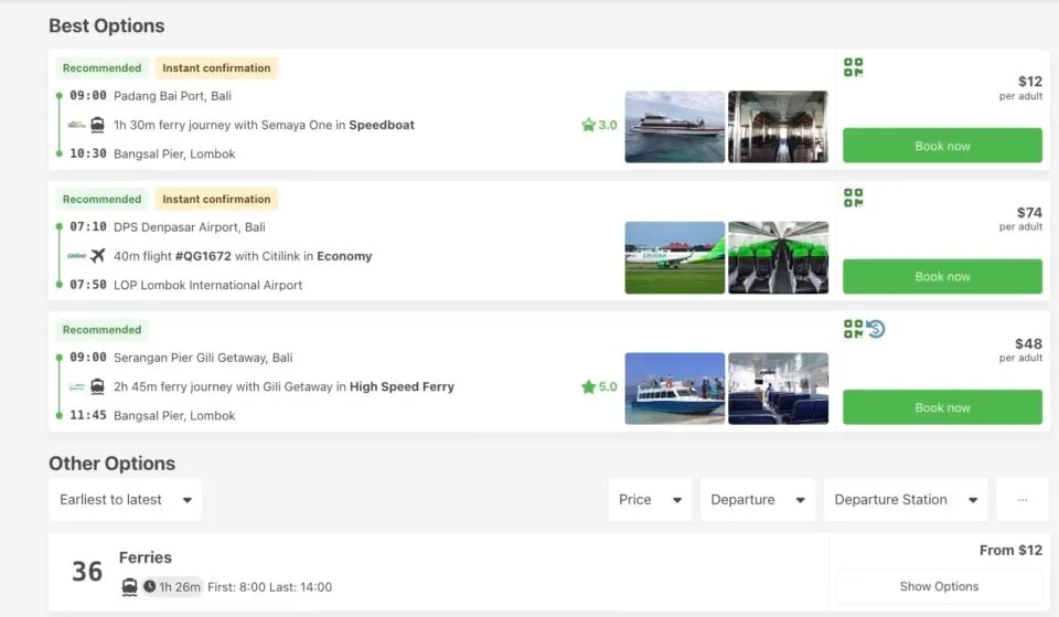 Jadwal dan Harga Tiket Kapal Lombok-Banyuwangi 29 Januari 2026