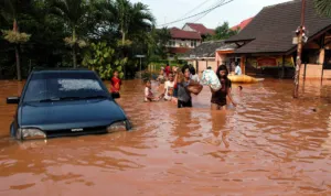 Banjir Meluap di Sampang