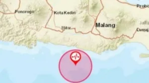 Gempa Bumi Magnitudo 3,6 Mengguncang Kabupaten Blitar, Jawa Timur