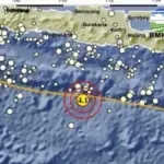 gempa terjadi di pacitan jawa timur malam ini selasa 9 mei 2023