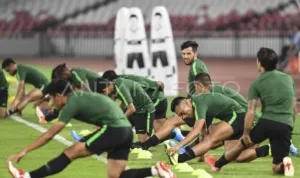 latihan resmi timnas indonesia lt6a dom