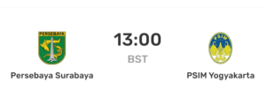 PSIM Yogyakarta vs Persebaya Surabaya