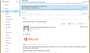 Spam Oleh Exchange Online