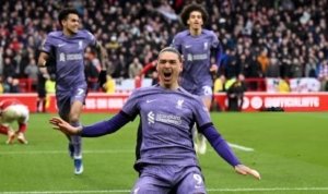Liverpool, Nottingham Forest