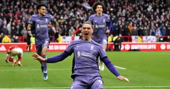 Liverpool, Nottingham Forest