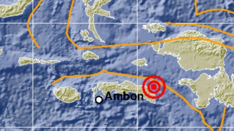 Gempa Bumi Hari Ini Mengguncang Wilayah Maluku, BMKG Melaporkan Data Terkini