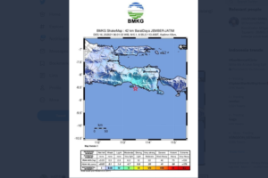 Gempa Bumi Magnitudo 3,0 Mengguncang Wilayah Jember, Jawa Timur