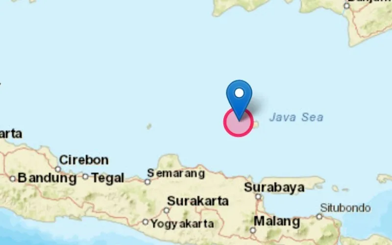 Gempa Bumi Magnitudo 6,4 Mengguncang Wilayah Jawa Timur