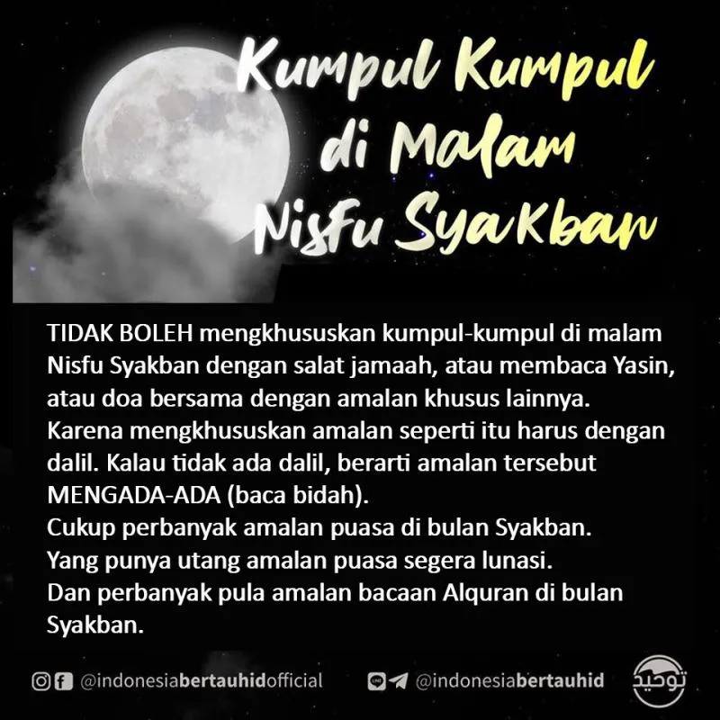 Perayaan Nisfu Syakban: Momentum untuk Mendekatkan Diri kepada Allah SWT