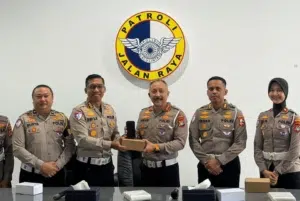 Korlantas Polri Distribusikan 15 Unit ETLE Handheld ke Polda Babel Perkuat Pengawasan dan Penindakan Pelanggaran Lalin