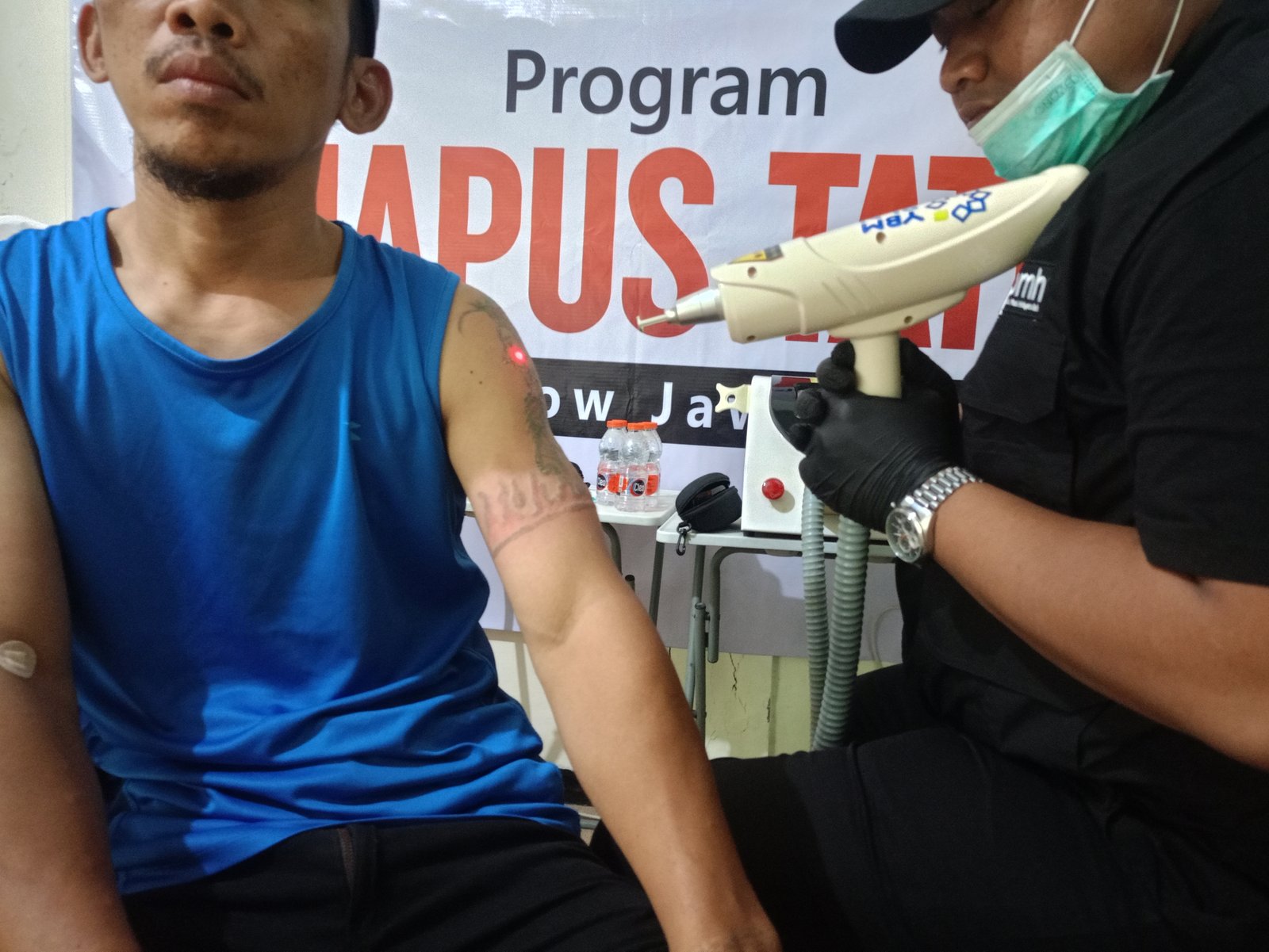 Demi Hijrah Lebih Bersih, Puluhan Warga Antusias Ikuti Hapus Tato Gratis di Sidoarjo