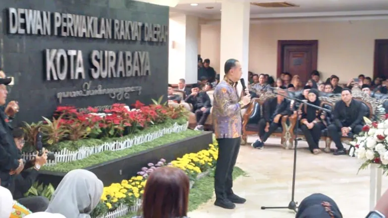 Eri Cahyadi penghormatan terakhir