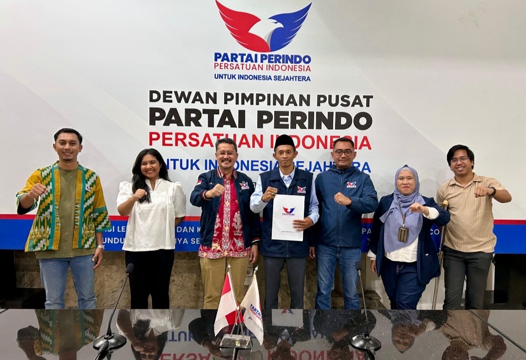 Kader Muda NU Nahkodai Perindo Jatim, Cak Jaz Bidik Satu Fraksi di DPRD 2029