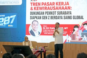 Bukan Sekadar Tren, Eri Cahyadi Dorong Mahasiswa FEB UNAIR Jadikan AI Ladang Bisnis
