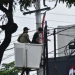 Utilitas ,Surabaya, Tiang Kabel FO
