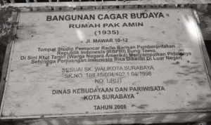 Presiden Prabowo, Situs Bersejarah Radio Bung Tomo , Gerindra Surabaya